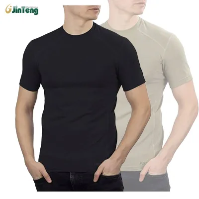 2025 New Design Tactical Combat Desert Camo Breathable Knitted T-Shirt for Men Hotsell Sportswear Custom Sublimation Design Hot