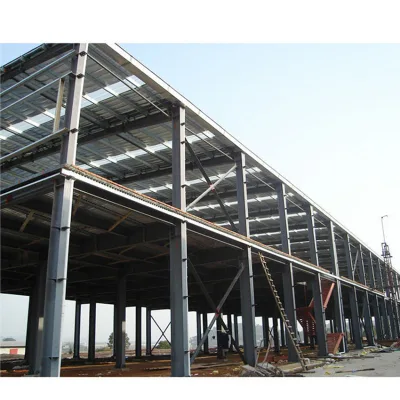Metallic Construction Prefabricated Shed Roof Steel Frame Truss ISO9001 Certified Low Cost Steel Structure Buildable Warehouse