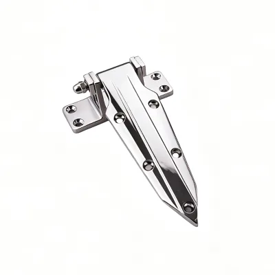 Zinc Alloy/Stainless Steel Chrome Plated Refrigerator Freezer Hardware Industrial Cabinet Truck Adjustable Cold Storage Door 180