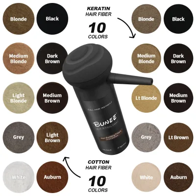 Custom Label Electric Hair Building Fibers Applicator Hair Fibers Spray Nozzle Pump Atomizer Hairdressing Tools