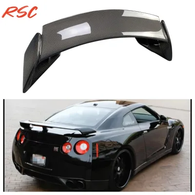 Carbon Fiber Rear Spoiler Wing for Nissan GTR R35 2008-2023