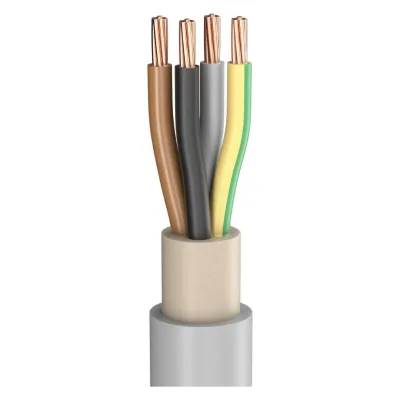 NYM-O Cable Earth Wire 300/500V Stranded Copper PVC Insulation Self-extinguishing Jacket Industrial Fixed Wiring Construction