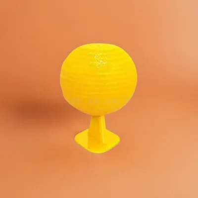 Yellow Disposable Sticky Ball Base 50%-80% Active Ingredient for Fruit Fly Mosquito Pest Control Indoor/Outdoor Use Household