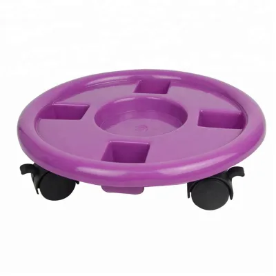 Colorful Plastic Garden Plant Flower Pot Mover