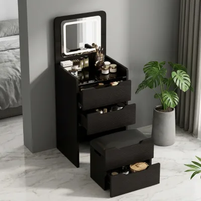 Multi-color Customizable Storage Stool with Multiple Finish Selections, Color Matching Seat for Diverse Home Decoration Styles