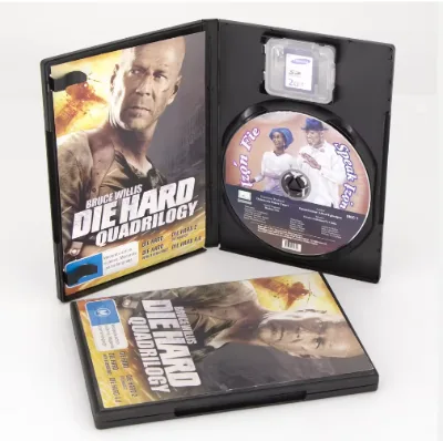 High quality PS2 PS4 PS5 Game Disc Storage Box CD DVD Game Protective Case