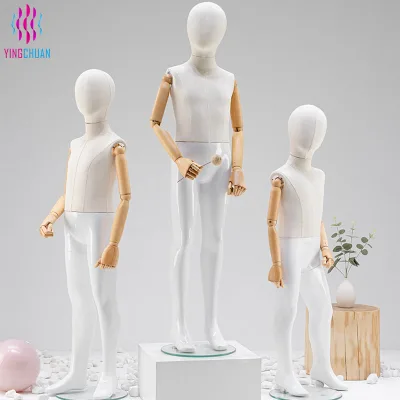 Quick Delivery Human Model Clothing Customizable Manichino Decorative Fashion Practical Beautiful Children Full-Body Mannequin