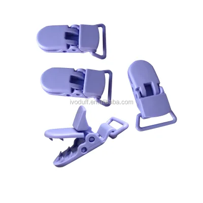 Plastic Pacifier Clip Factory Supply Baby Feeding Plastic Pacifier Holder Clip