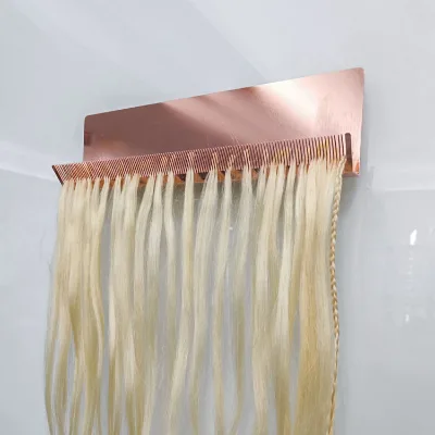 Hair Extension Holder for Styling Coloring and Blow Drying Hair Stands Display Stainless Steel Hair Extension