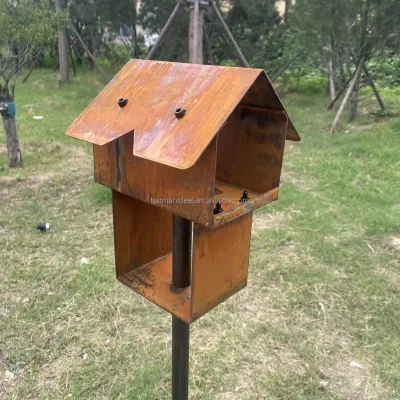 Arrange a Beautiful and Sturdy Feeder for Your Birds a Stylish and Simple Outdoor Bird Feeder