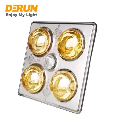 R125 Infrared Lamps 125W 150W 175W 250W E27 110V 130V 125*175MM Top Clear finish hard glass Bathroom Heater Bulbs , INC-R125