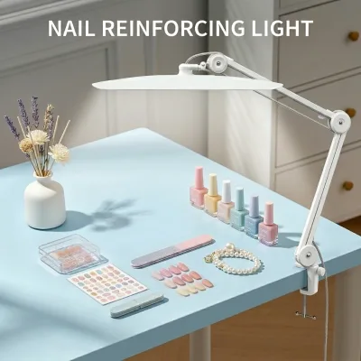 Cheap 38W High Power 3500LM Nail Table Lamp Art Eyelash Extension Modern Dimmable Nail Desk Lamp for Beauty Salon