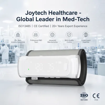 Bluetooth Blood Pressure Monitor Tube Free Arm Type Digital Sphygmomanometer Nighttime Tracking LED Matrix Display