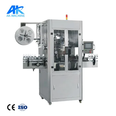 Fully Automatic Bottle Sleeving Equipment for Body and Neck Label Packaging Applications