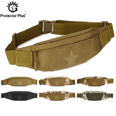 Jogging Outdoor Travel Sport Invisible Running Belt Waterproof Tactical Concealed Oxford Waist Bag Anti-theft Slim Fanny Pack
