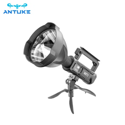 High Power 1000 Lumen Long Distance Led Searchlight Usb Outdoor Durable Rechargeable Handheld Searchlight