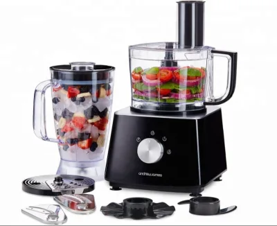 High Class Design 6 in 1 with Accessories Storage Box Multi Function Food Processor