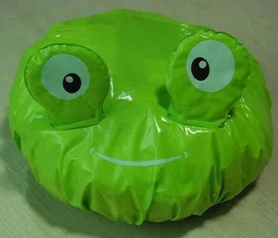 Vivid Animal Shape Shower Cap for Kids Eco-Friendly Waterproof PVC Plastic Direct Factory/Manufactory Supply