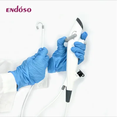 60cm 5.3mm Disposable USB Bronchoscope with 12.1 Inch Touchscreen Display Single Use Flexible