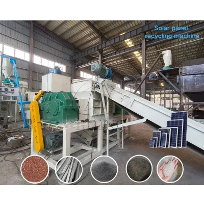 Turnkey Solar PV Panel Recycling Line with Solar Panel Glass Removing Machine | Full Dismantling Recycling Solution Supplier