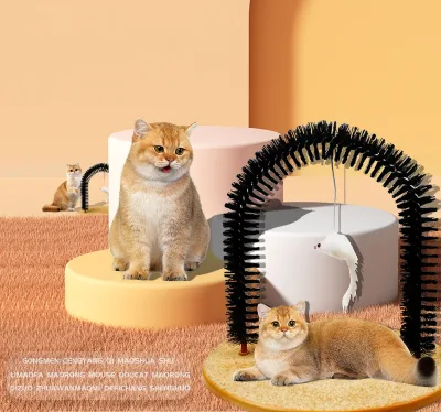 SY2025 Cat Arch Tickle Tool Cat Scratching Board Grinding Claw Scratch-resistant Fur Pet Toy Self-happy Tickle Tool