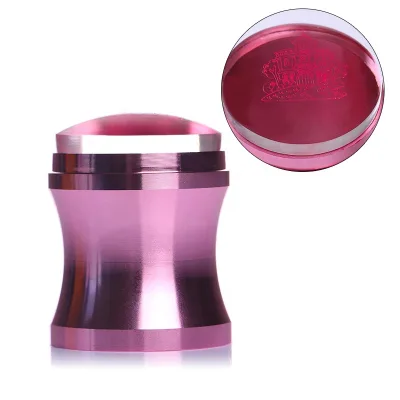 Transparent Jelly Nail Stamp Girls Manicure Set for DIY Stamper Scraper Nail Art Image Stamp Stamping Plates