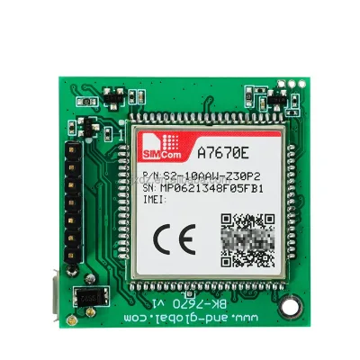 A7670E Full SIMCOM 4G Cat 1 with GSM GPS BK-A7670E Module For Europe