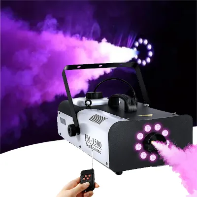 Top Selling Remote Output Professional 1500W Smoke Machine Stage Light Fog Machine Mini Smoke Machine for Wedding Party