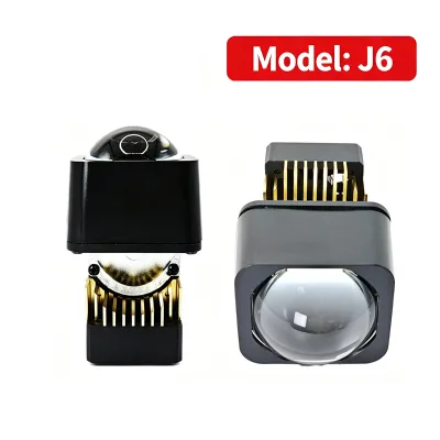 IDISON J6 Universal 1.5 inch Matrix LED Projector Lens Bulbs Hi Lo Beam 36W 45W Car Headlight For BMW Toyota Retrofit