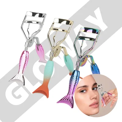 Eye Lash Curler Fish Shape Handle Colorful Eyelash Curler Makeup Eye Curling Custom Eyelash Curler Tool for Women