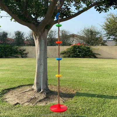 Zoshine High-Quality PE Rope Swing with Smooth Disc Edge for Child Safety Interactive Play Equipment