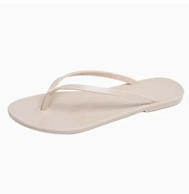 Hot Selling New Product Flat-bottomed Crystal Slippers Women's Summer Outdoor Travel Simple Thin-toed Sandals Beach Sandals