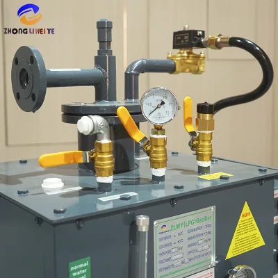 ZLWY 55KG Explosion Proof 5KW LPG Vaporizer Gasifier Carbon Steel Electric Heating Unit CE Certified 1 Year Warranty Middle East