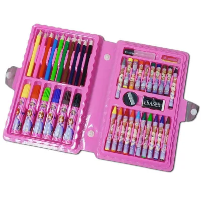 Wholesale Suppliers Non-toxic Kids Cheap Art Stationery Set 42 Pieces Coloring Art Set for Kids