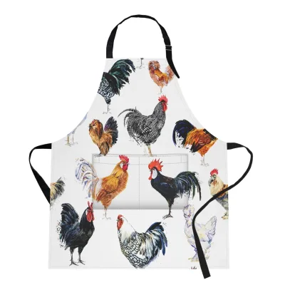 New Apron Custom Logo Kitchen Chef Waterproof for Women Cooking