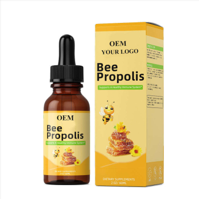 Water Soluble Propolis Extract Liquid Used for Propolis Bulk Package Bee Propolis Liquid Drops