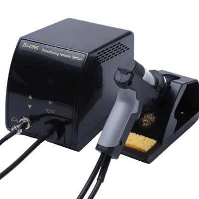 Heavy Duty Automatic Desoldering Machine Solder Tin Sucker Desoldering Iron Station with Temperature Control