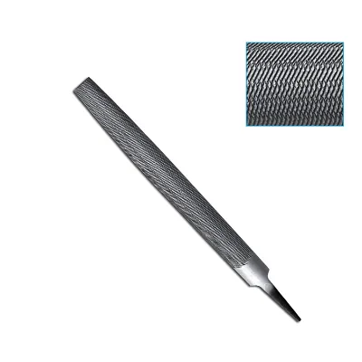 10 Inch Half Round Carbon Steel Precision Hand Semi-circular Half-circular Suitable for Shaping Sharpening Smoothing Deburring