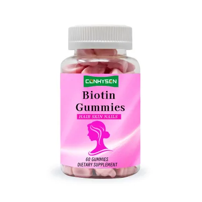Best Selling Biotin Gummies Dietary Supplement Support Hair Skin and Nails Health Promotes Keratin Production for Adults Gummies