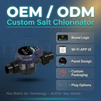 Professional Pool Water Sanitization in Ground Pool Water Flow Detection Low Salt Reminder Salt Chlorine