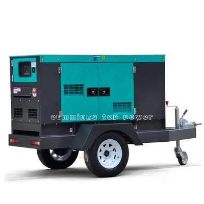 Cost Price Powered By Cummings Engine Trailer Type 160Kw 200Kva Diesel Generator 200 Generator