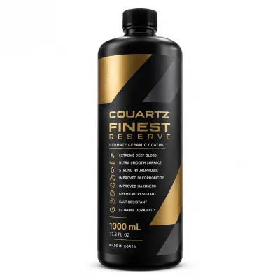 CQUARTZ FINEST RESERVE 1000ml Ceramic Coating Extreme Deep Gloss Hydrophobic Oleophobic Long Lasting Car Paint Protection