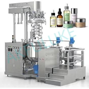 GMP SUS316L 120L High Viscosity Homogenizer Mixer Multishaft Agitator for High Thick Skincare Paste Manufacturing