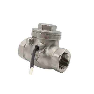 SUS304 High Temperature Flow Detector Water Flow Control Switch with a Weather-pack Connector for Water Treatment Machine