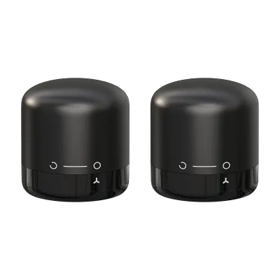Custom Logo Bar Accessories Vacuum Feature Silicone ABS Material Wine Bottle Stopper Mini Champagne Caps Storage Plastic