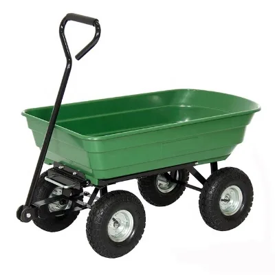 Garden Dump Plastic Tray Cart TC2145
