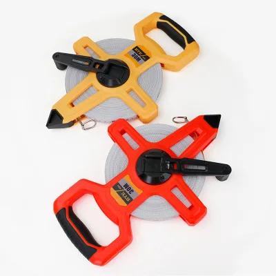 BTE Professional Open Reel Fiberglass Double-Sided Metric Tape Water Shock Proof Durable High Accuracy 20m Tape for Construction