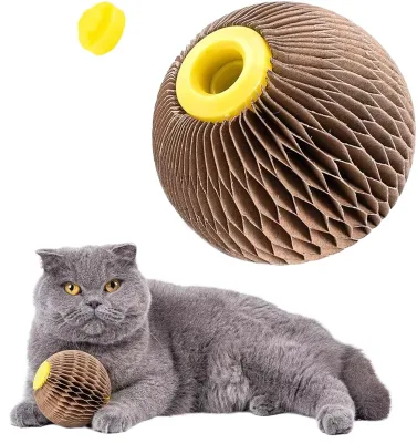 Pet Toys Balls Cat Scratching Boards Claw Sharpening & Teasing Balls