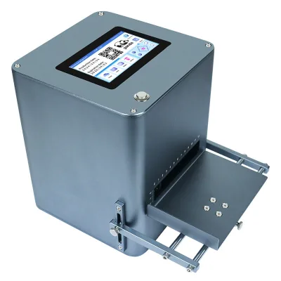 New Desktop Cap Pouch Bag Carton Box Tin Can Plastic Bottle Production Coding Tij Inkjet Printer Date Code Printing Machine