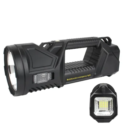 New P70 Floodlight Outdoor Multi-functional LED Flashlight Long-range Charging Floodlight Hand Lamp